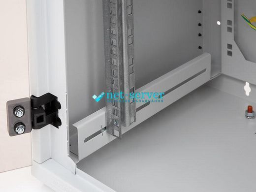 Photo of Wall-mounted server cabinet 19" single-section 15U, 770x600x495mm (H*W*D) assembled, gray, Triton RBA-15-AS5-CAX-A1 &ndash; buy online with delivery across Ukraine at Net-server