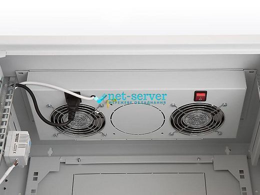 Photo of Wall-mounted server cabinet 19" single-section 15U, 770x600x495mm (H*W*D) assembled, gray, Triton RBA-15-AS5-CAX-A1 &ndash; buy online with delivery across Ukraine at Net-server