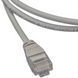 Патч-корд 0,5м, UTP, cat.6A, RJ45, мідь, 28AWG сірий, Electronical PC0027-C6A-050-8L