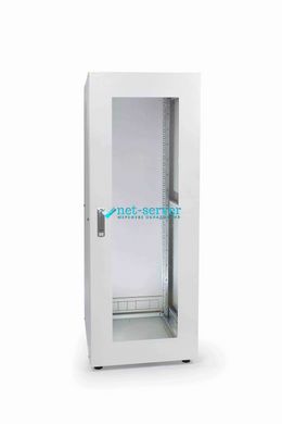 Floor-standing server cabinet 33U 600x1000 glass doors