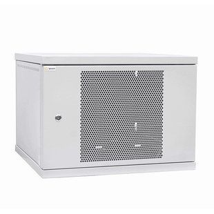 Фото Серверна шафа IP 19" 12U 600x600 розбірна, перфорована, сіра &ndash; купити з доставкою по Україні в інтернет-магазині Net-server