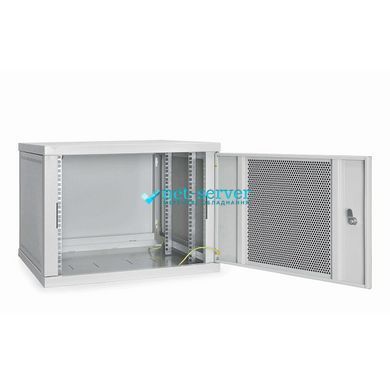 Фото Серверна шафа 12U 600x600 розбірний, перфорований, сіра &ndash; купити з доставкою по Україні в інтернет-магазині Net-server