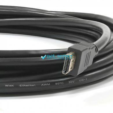 Фото Високошвидкісний кабель HDMI 7м, 2160p (4K), 60 Гц, з Ethernet, L&W ELECTRONICAL LW-HD-017-7M &ndash; купити з доставкою по Україні в інтернет-магазині Net-server