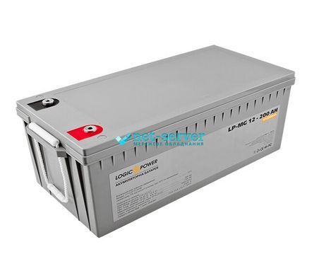 Фото Акумулятор мультигелевий AGM LP-MG 12 &ndash; 200 AH SILVER &ndash; купити з доставкою по Україні в інтернет-магазині Net-server