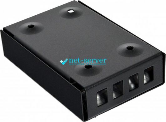 Mini Box for 2 SC-Duplex Adapter, Black UA-FOBS2SCD-B