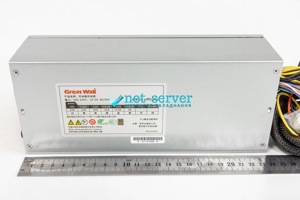 Power supply for server cases GREATWALL 2U,600W (PW GW-EPS2U600)