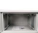 19" wall cabinet, 6U, W600xH350xH370, collapsible, economy, glass, gray ES-E635G