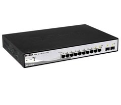Switch D-Link DGS-1210-10 8x1GE, 2xSFP Smart III