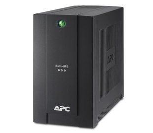 Фото Джерела безперебійного живлення (ДБЖ) APC Back-UPS 650VA, Schuko &ndash; купити з доставкою по Україні в інтернет-магазині Net-server
