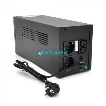 Uninterruptible power supplies (UPS) with modified sine wave UPS, 1200VA, 720W, tower, LCD, USB Qoltec 53954