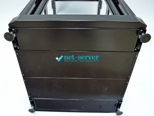 Шкаф серверный напольный 19", 24U, 610х675мм (Ш*Г), разборной, черный, UA-MGSE2466MB