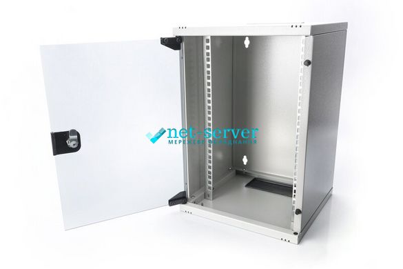 Шкаф серверный настенный 10", 9U, 464х312х300мм (В*Ш*Г), собраный, серый, DIGITUS DN-10-09U