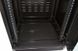 Floor-standing server cabinet 19", 24U, 610x675mm (W*D), knockdown, black, UA-MGSE2466MB