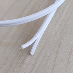 Волоконно-оптичний кабель FTTH MB FRP абонентського доступу, U-N(2ZN)H, 2E9/125, G.657.A(BLI), універсальний, діелектричний, 500Н, FRNC, 1000м DROP-DF02E9W