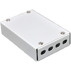 Mini Box for 4 FC/ST-Simplex Adapter, Gray UA-FOBS4FC-B