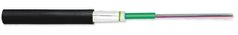 Fiber optic cable U-DQ(ZN)BH, 24E9, LSZH™/FRNC, monotube, diel., protected, Corning 024EEU-13122A2G