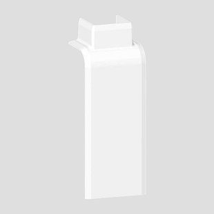 Photo of Adapter from LP 80&times;25 mm to LHD 20&times;20 mm PVC Cable Trunking, White, Transition Connector Between Cable Duct Systems, KOPOS LP/LHD Series, 8824/12_HB &ndash; buy online with delivery across Ukraine at Net-server