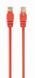 Патч-корд сетевой UTP Cat 5e Cablexpert PP1.52-1.5M/R, 1.5м, красный, RJ45-RJ45, литой, 50u