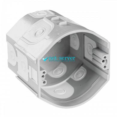 Wall socket box 73x71x70 mm PVC, grey, KOPOS KPR 68/D_KA