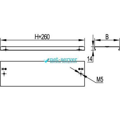Photo of Cover for branch DKC TD/TDS base 80 mm, Sendzimir hot-dip galvanized &ndash; buy online with delivery across Ukraine at Net-server