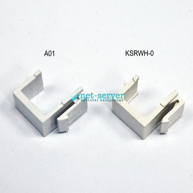 Фото Заглушка пластик, Keystone, Adtek KSRWH-0 &ndash; купить с доставкой по Украине в интернет-магазине Net-server