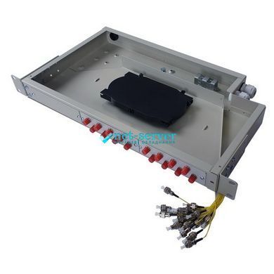 Photo of Optical patch panel 19&Prime; CSV 1U FC 16 ports assembled &ndash; buy online with delivery across Ukraine at Net-server