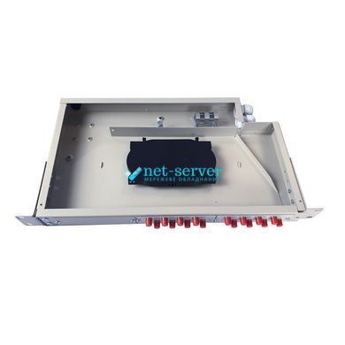 Photo of Optical patch panel 19&Prime; CSV 1U FC 16 ports assembled &ndash; buy online with delivery across Ukraine at Net-server
