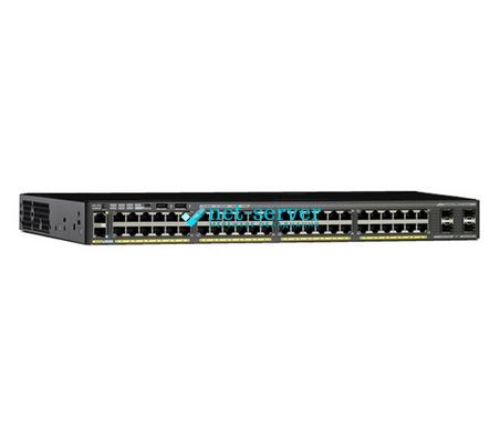 Cisco Catalyst 2960-X Switch 48 GigE PoE 740W 4 x 1G SFP LAN Base