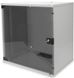 Wall-mounted server cabinet 19", 12U, 595x540x400mm (H*W*D), collapsible, gray, DIGITUS DN-1912-U-S-1
