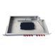 Optical patch panel 19&Prime; CSV 1U FC 16 ports assembled