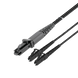 Photo of Optical patch cord MTRJ/UPC-LC/UPC, OM2, 4m, Duplex black &ndash; buy online with delivery across Ukraine at Net-server