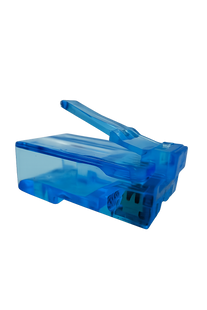 Photo of Feed-through network connectors RJ45, 8p8c, UTP, cat.6 blue &ndash; buy online with delivery across Ukraine at Net-server