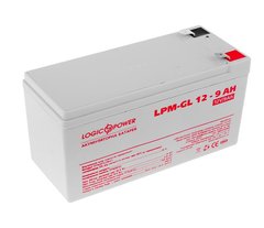 Аккумулятор гелевый LPM-GL 12 – 9 AH
