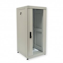 Шкаф серверный напольный 19", 24U, 610х675мм (Ш*Г), разборной, серый, UA-MGSE2466MG