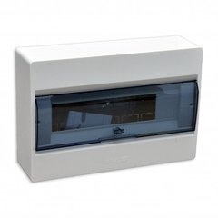 External installation panel with transparent doors 12 mod. COSMOS VD112TD