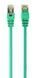 Патч-корд мережевий FTP Cat 5e Cablexpert PP22-1M/G, 1 м, зелений, RJ45-RJ45, литий, 50u, з фіксатором