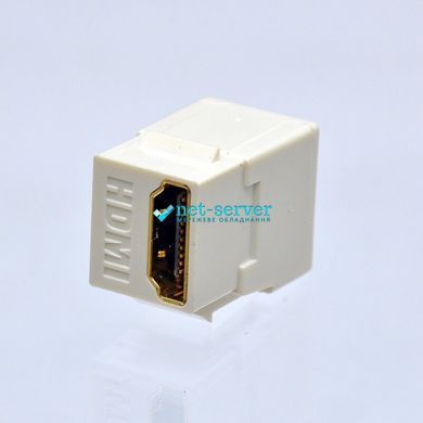 Photo of HDMI module, Keystone, EPNew KSR-AHDMIWHZ-E1 &ndash; buy online with delivery across Ukraine at Net-server
