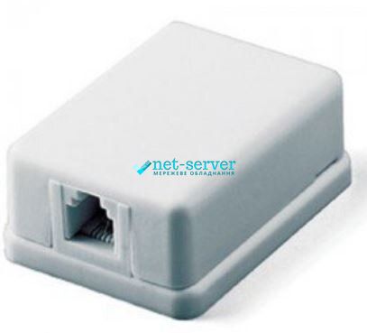 Outdoor telephone socket 1xRJ12, cat.5e, UTP