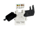 Модуль Professional Keystone RJ-45, UTP, сat.5e, вузький, неекранований, 180&deg; безінструментального чорний DN-93502