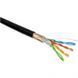 Вита пара, F/UTP, cat.5e, LSZH/FRNC, PE -60&deg;, чорний, 100м. Corning CCXDAE-C0047-C001-L7