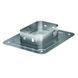 Connecting flange DKC FR 100/80 mm, Sendzimir hot-dip galvanized