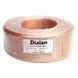 Speaker cable CCA 2x1.00 mm transparent PVC 100 m Dialan