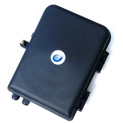 Distribution street optical box for 16 SC/FC (adapters) 2-input, black FOBD-16BK