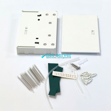 Subscriber socket/box for modules 4xSC Simplex/LC Duplex pass-through L&W ELECTRONICAL LW-FTTH-ZMH-15