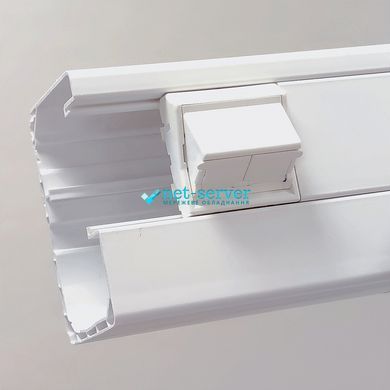Фото Кабельний канал 90х55х2000, білий, Kopos PK 90X55 D_HD &ndash; купити з доставкою по Україні в інтернет-магазині Net-server