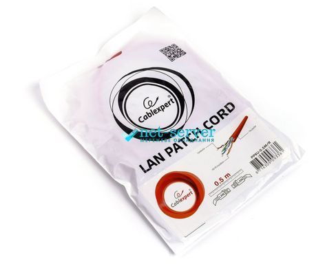 Photo of Patch cord network UTP Cat 6 Cablexpert PP6U-2M/Y, 2 m, yellow, RJ45-RJ45, molded, 50u &ndash; buy online with delivery across Ukraine at Net-server