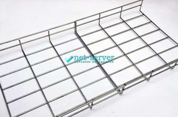 Photo of Connector for mesh tray 50mm, "Butterfly", stainless steel CMS-CB50Z &ndash; buy online with delivery across Ukraine at Net-server