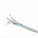 Кабель вита пара FTP Cat.5e Cablexpert 305 м, багатожильний CCA AWG24, екранований фольгою мережевий кабель для Ethernet, локальних мереж та СКС, бухта, FPC-5004E-L