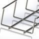 Wire mesh tray 100x50x2500, wire &Oslash;4 mm, white zinc CMS-WBB4-10050Z
