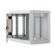 Настенный серверный шкаф 19" односекционный 9U, 500x600x595мм (В*Ш*Г) собран, серый, Triton RUA-09-AS6-CAX-A1